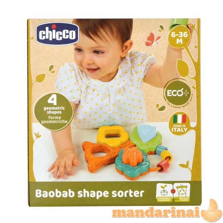 CHICCO Formelių rūšiavimo žaislas „Baobabas“