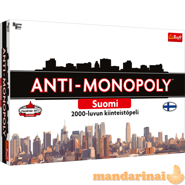 TREFL Board game Anti-Monopoly (In Finnish lang.)