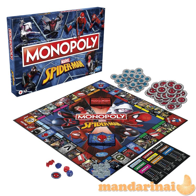 MONOPOLY Žaidimas „Monopolis: Žmogus-voras“