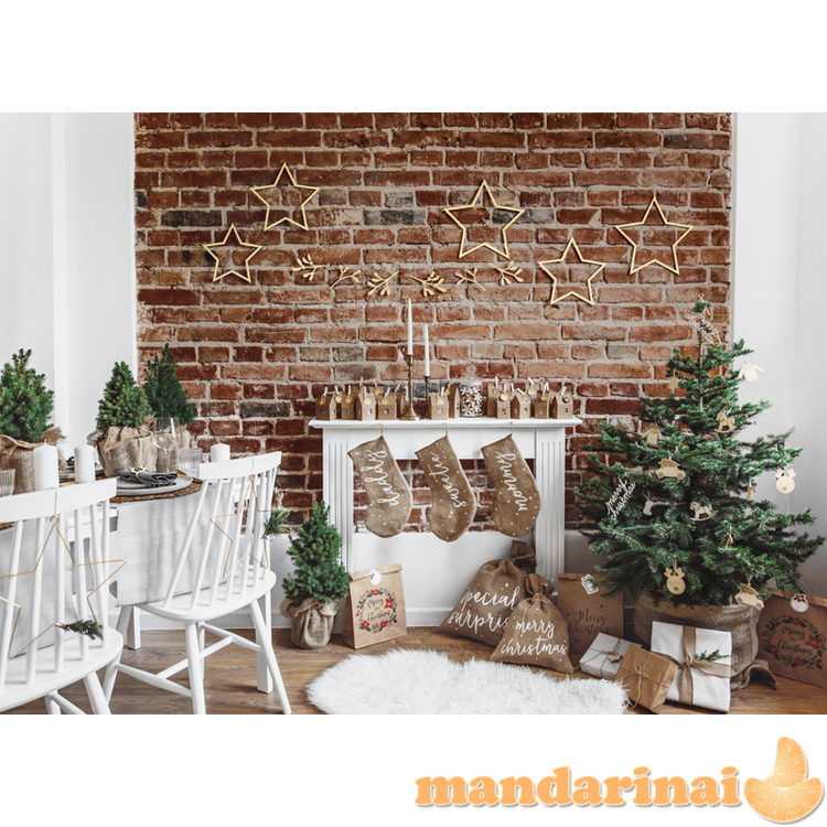 Metal hanging decorations Stars, mix (1 pkt / 2 pc.) 1