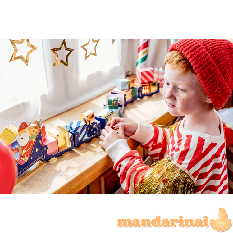 Advento kalendorius - Kalėdų Senelio rogės