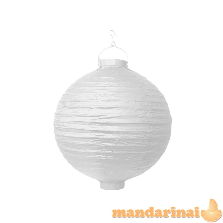 Paper lantern, white, 20cm