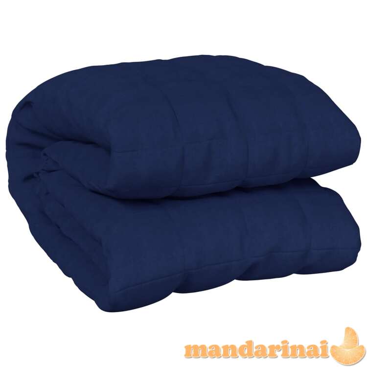 Sunki antklodė, mėlynos spalvos, 200x225cm, audinys, 9kg