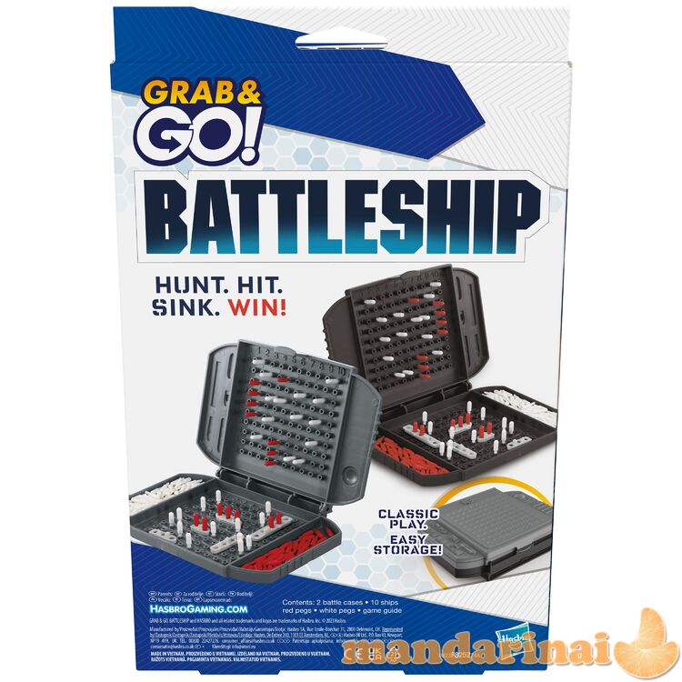 „Grab&Go“ kelioninis žaidimas „Laivų mūšis“