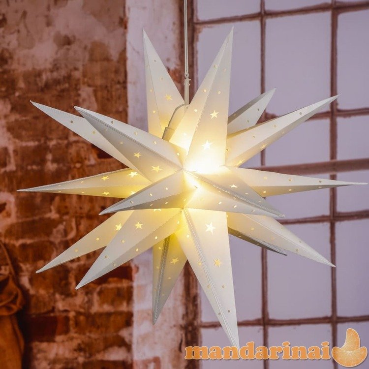 Hi Šviečianti led dekoracija kalėdų žvaigždė, 58cm