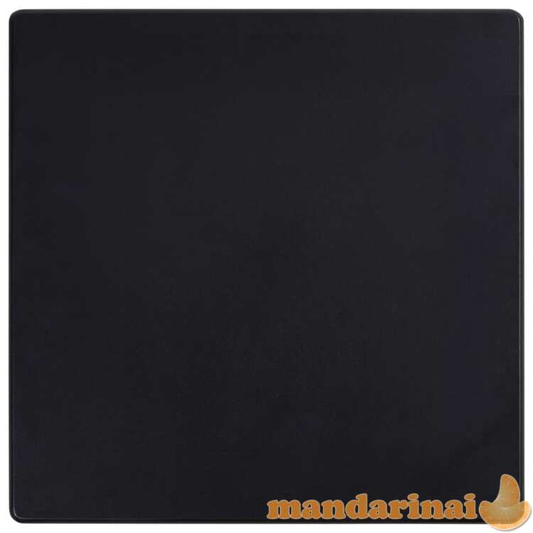 Baro stalas, juodos spalvos, 60x60x111cm, mdf