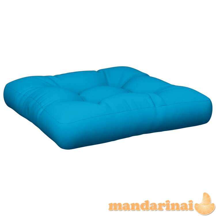 Paletės pagalvėlė, mėlynos spalvos, 60x60x12cm, audinys