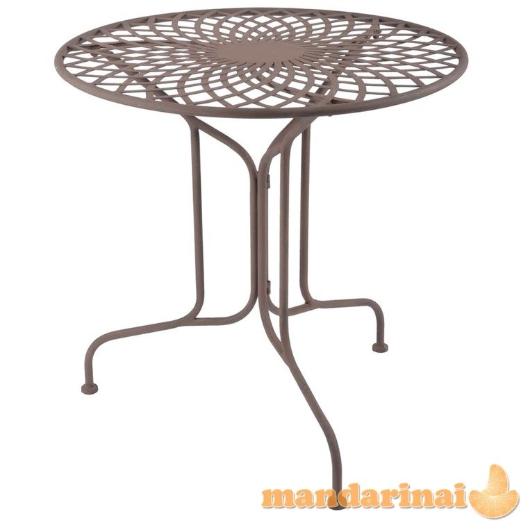 Esschert design stalas, metalinis, angliško stiliaus mf007