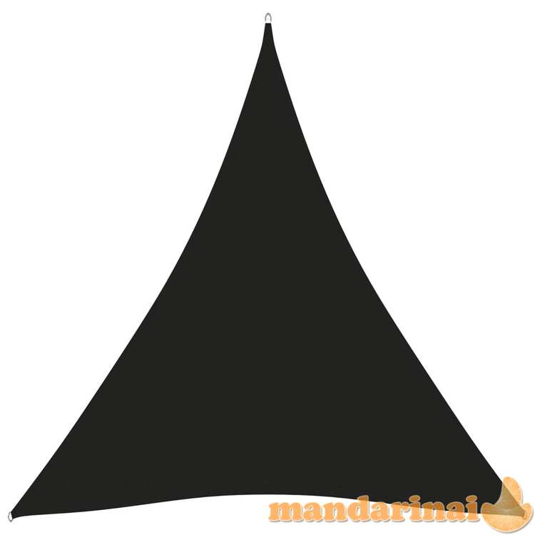 Uždanga nuo saulės, juoda, 3x4x5m, oksfordo audinys, trikampė