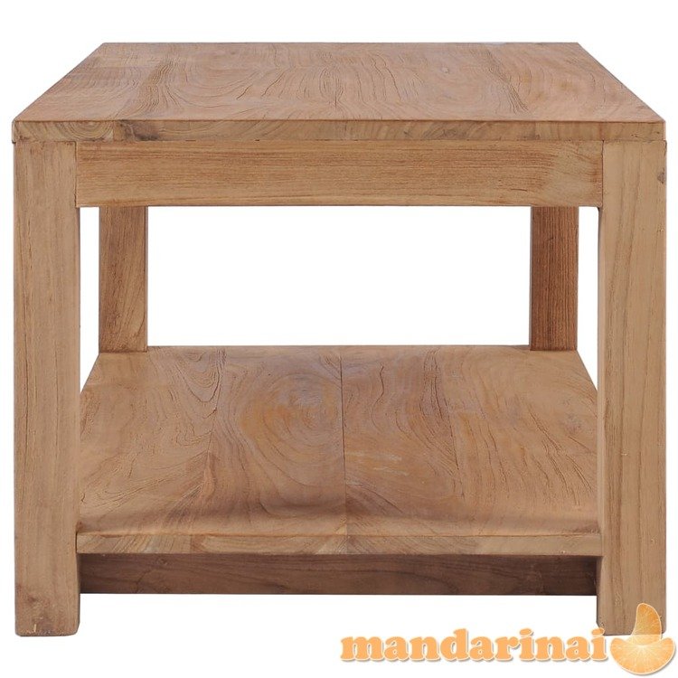 Kavos staliukas, 100x50x40 cm, tikmedžio medienos masyvas