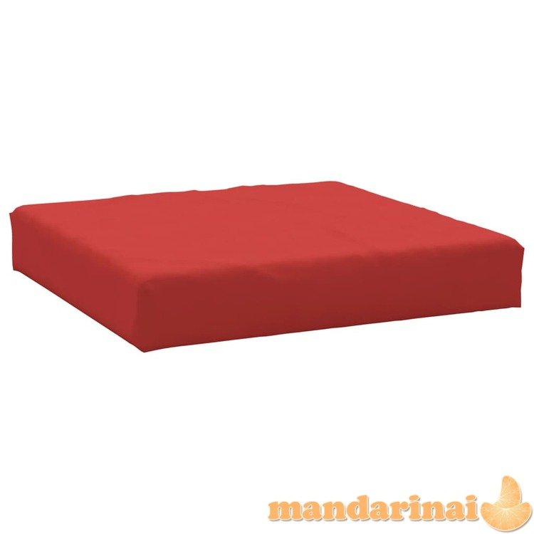 Paletės pagalvėlė, raudona, 60x60x8cm, oksfordo audinys