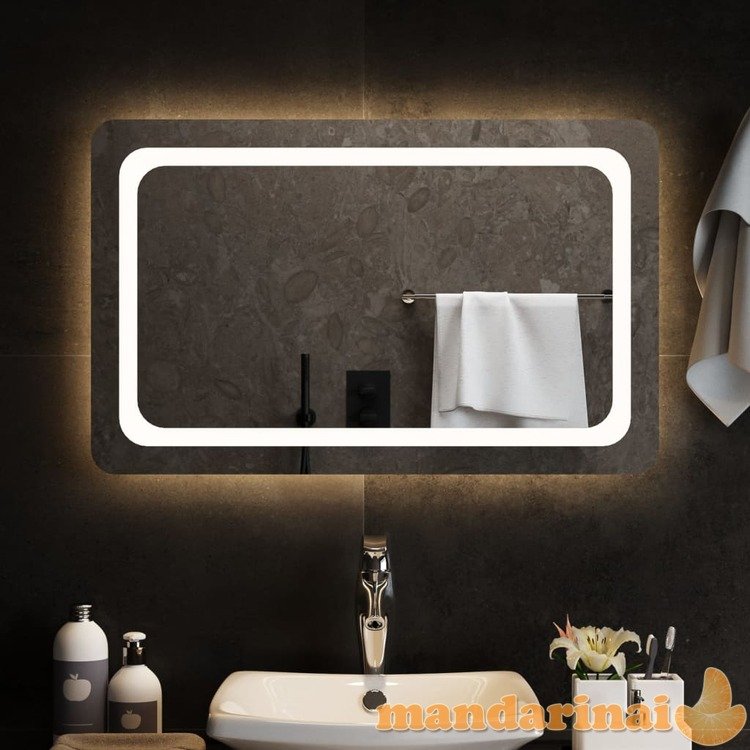 Vonios kambario led veidrodis, 80x50cm