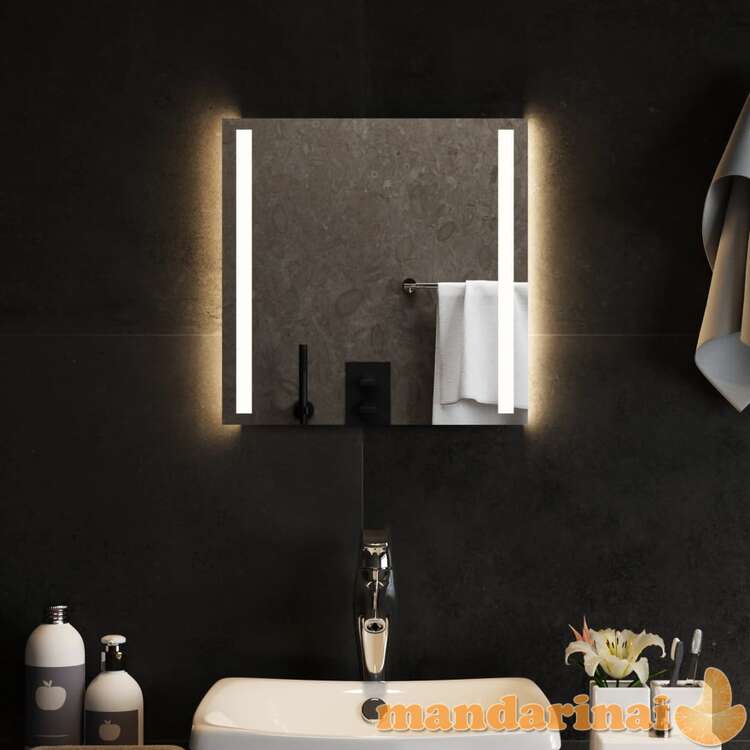 Vonios kambario led veidrodis, 40x40cm