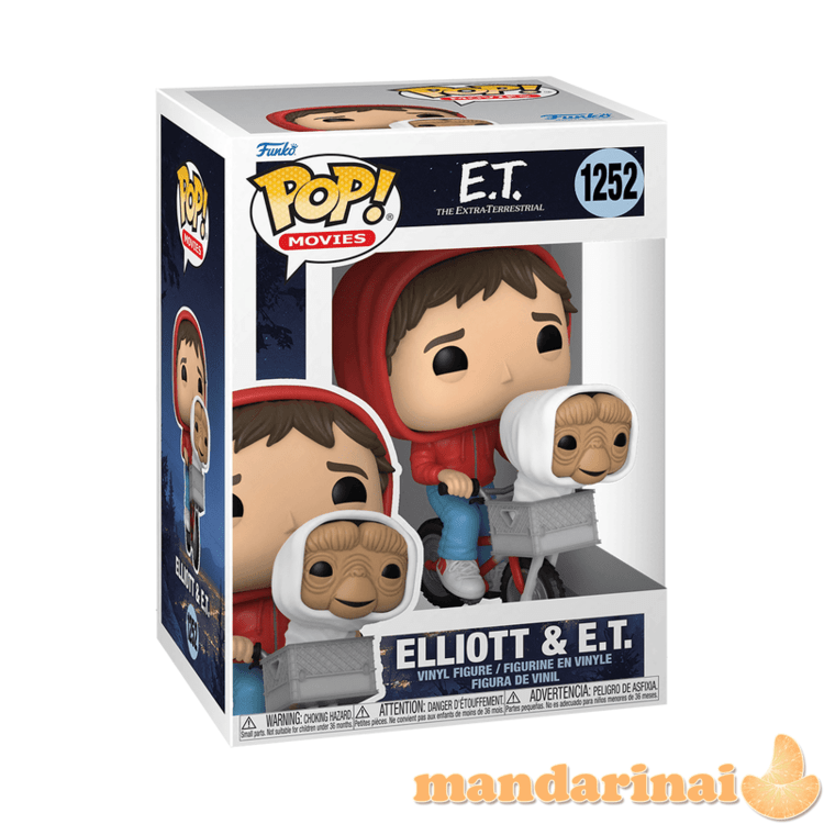 FUNKO POP! Vinilinė figūrėlė: ET - Elliot with ET