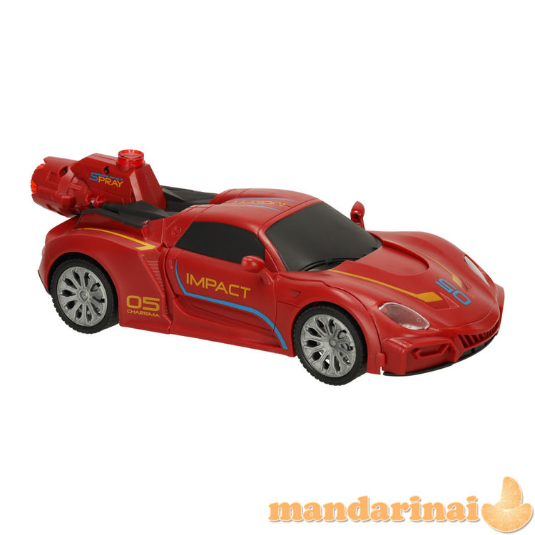 Transformatorinis robotas lenktyninis automobilis Revolt TRANSFORMING ROBOT RACER