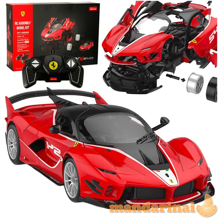 RC car 1:18 Ferrari statybinis komplektas