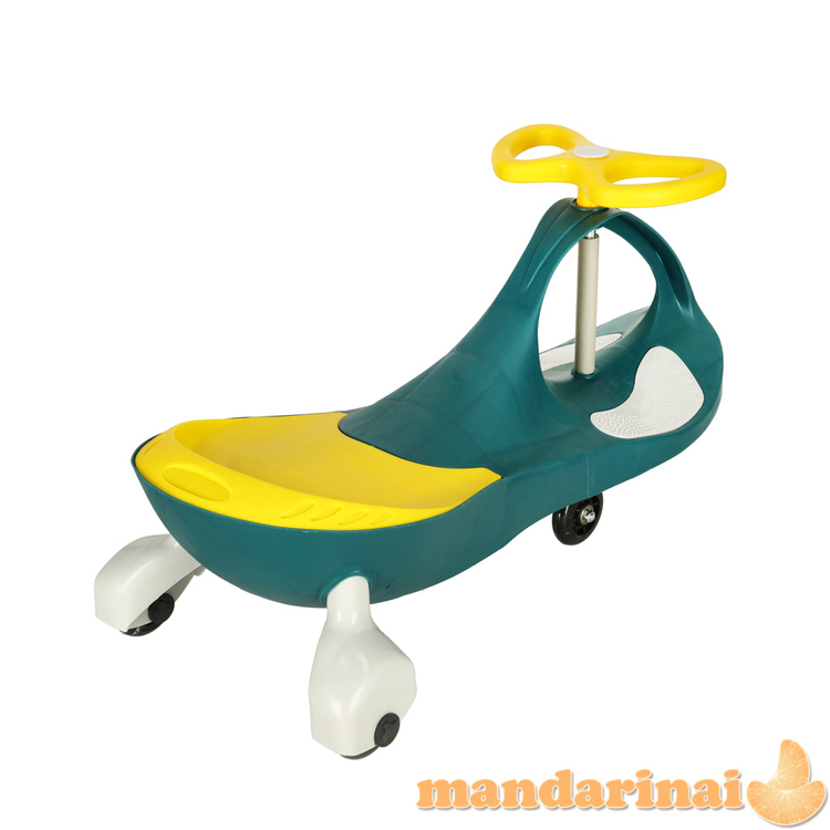 Gravitacijos važiavimo šviečiantys ratai LED žaliai geltonai 1