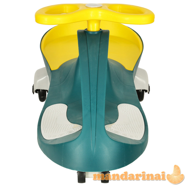 Gravitacijos važiavimo šviečiantys ratai LED žaliai geltonai 4