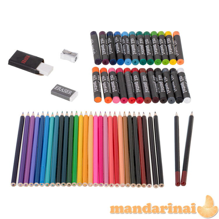 Tapybos meno rinkinys lagamine 145el rožinis 2