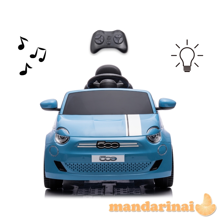 Fiat 500e Blue akumuliatoriumi varomas automobilis 1