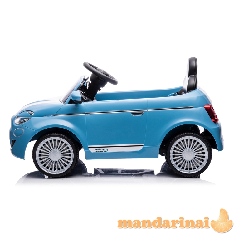 Fiat 500e Blue akumuliatoriumi varomas automobilis 3