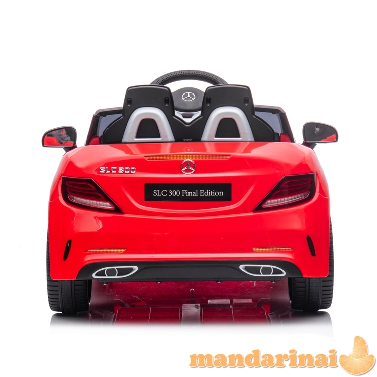 Mercedes-Benz SLC Red akumuliatoriumi varomas automobilis 2