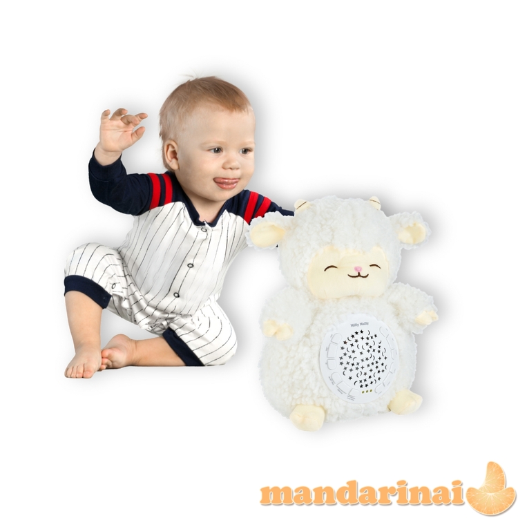 Pliušinis žaislas su Milly Sheep projektoriumi