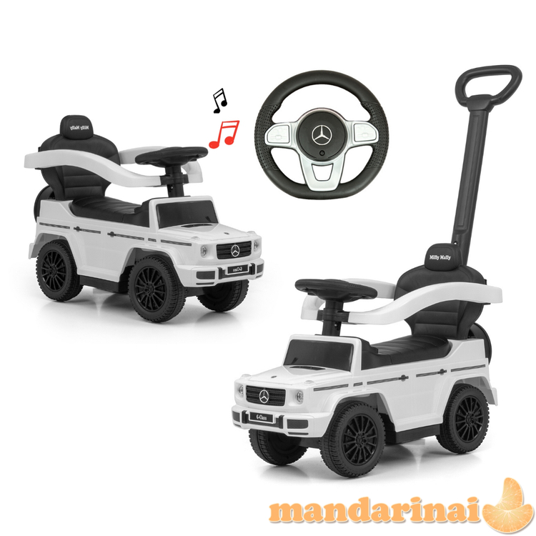 Transporto priemonė su rankena MERCEDES G350d Balta