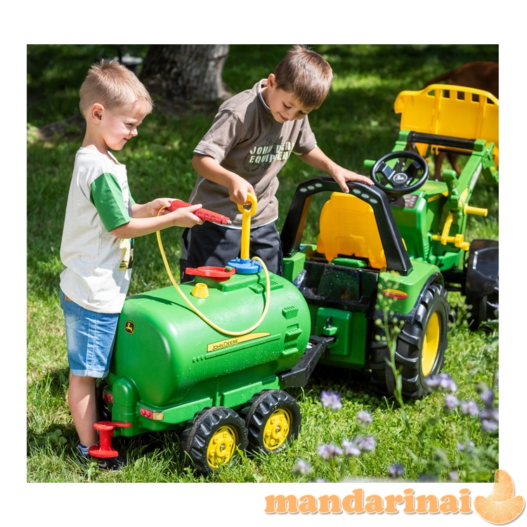 Rolly Toys 122752 Rolly Tanker John Deere cisterna su siurbliu ir 2 ašių siurbliu 4