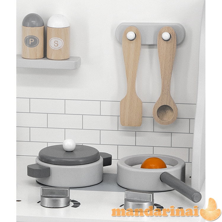 Viga 44049 PolarB Virtuvė su ekologiškai pilkais priedais