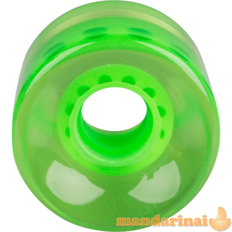 Mini riedlentės skaidrus ratukas 60x45 mm