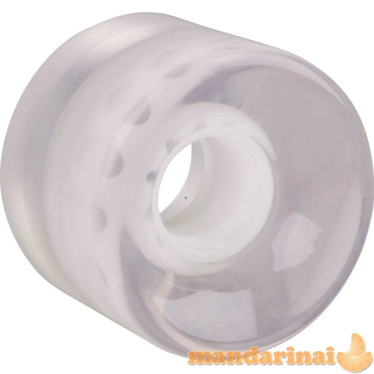 Mini riedlentės skaidrus ratukas 60x45 mm