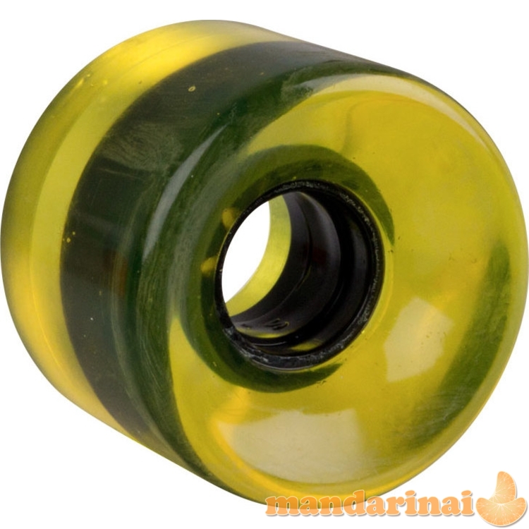 Mini riedlentės skaidrus ratukas 60x45 mm