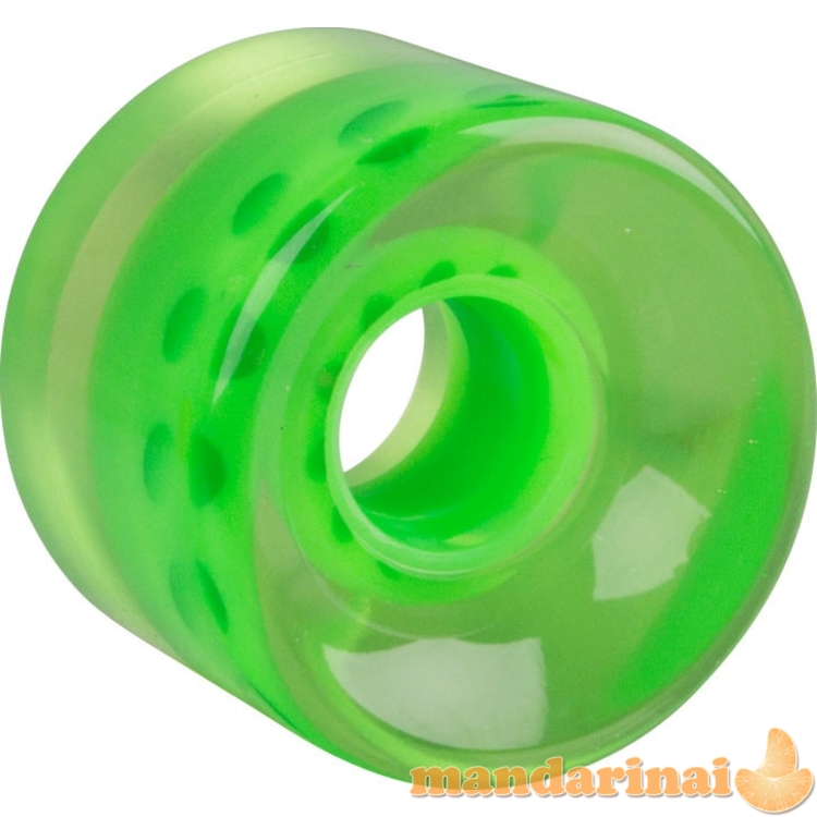 Mini riedlentės skaidrus ratukas 60x45 mm