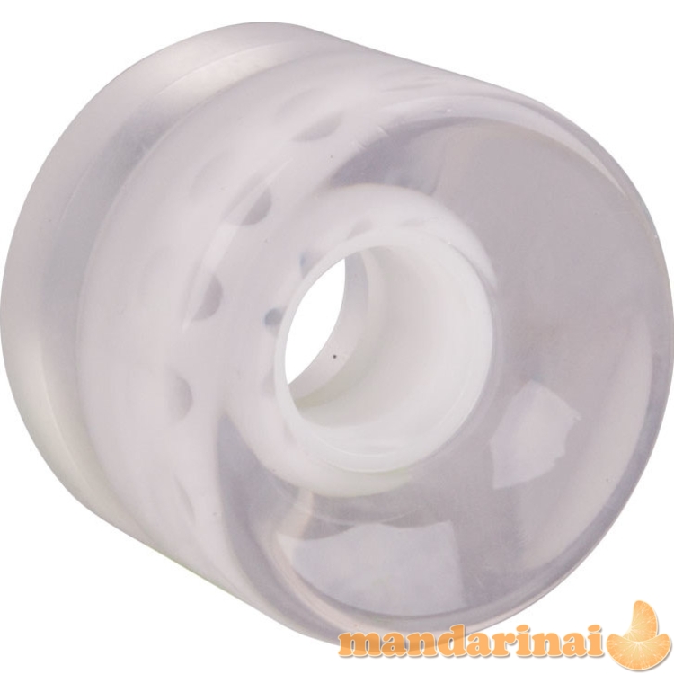 Mini riedlentės skaidrus ratukas 60x45 mm