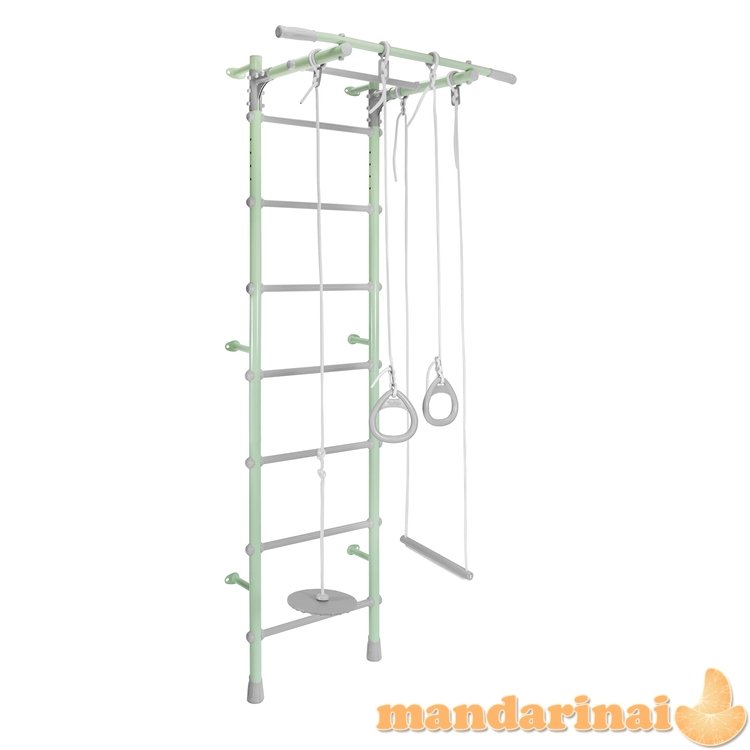 Sporto kompleksas (gimnastikos sienelė)  MAGIC pistacijų-pilka, 217x58cm