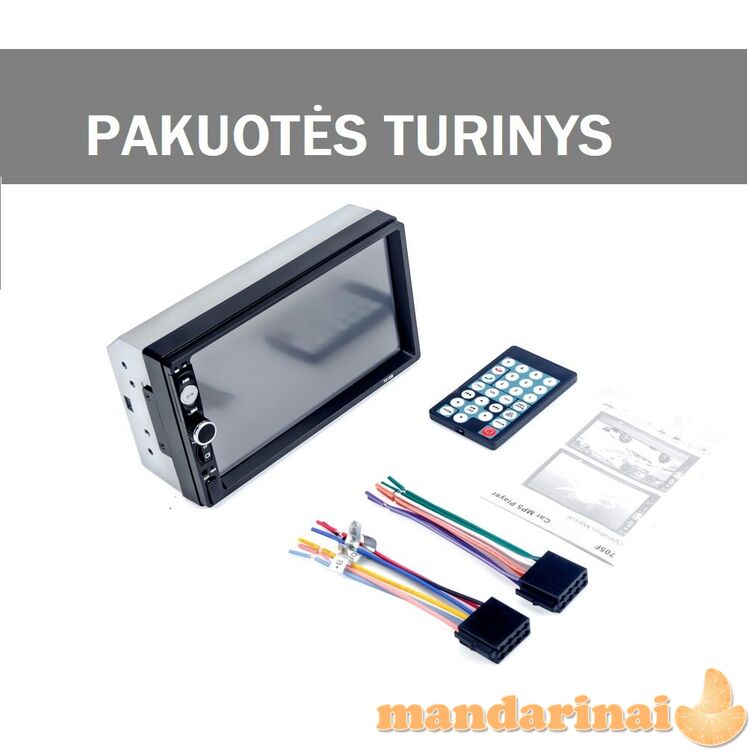 Audio- Video sistema automobiliui