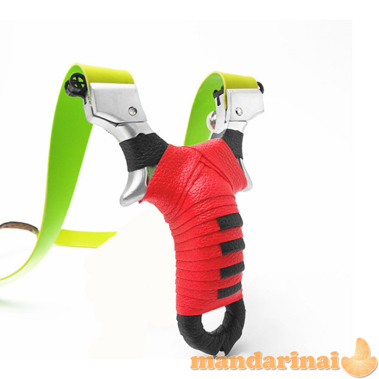 Laidynė-ragatkė odine rankena su taikikliu