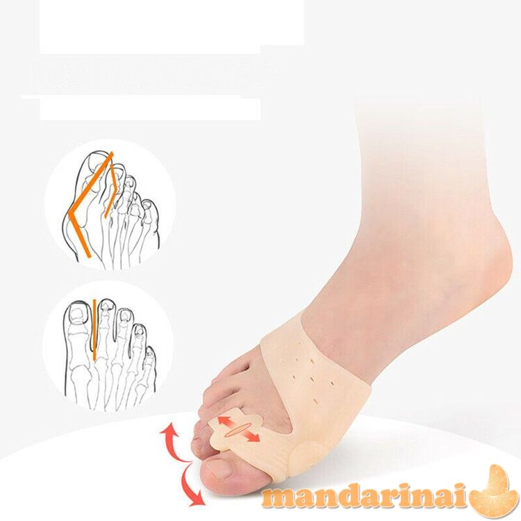 Silikoninis įtvaras iššokusiam pėdos kauliukui