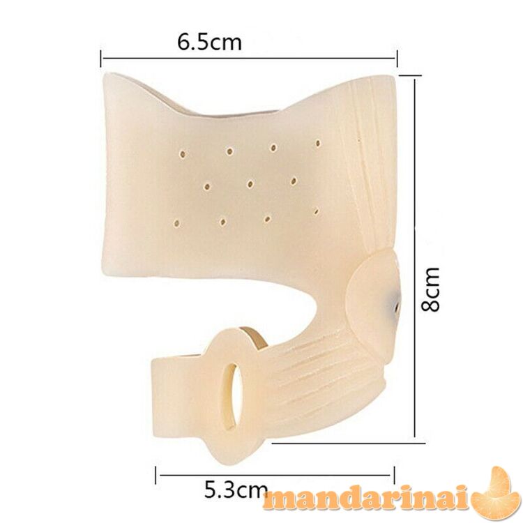 Silikoninis įtvaras iššokusiam pėdos kauliukui