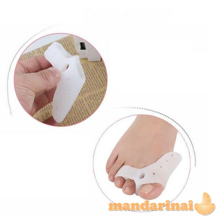 Minkštas silikoninis trijų pirštų tarpupirštis