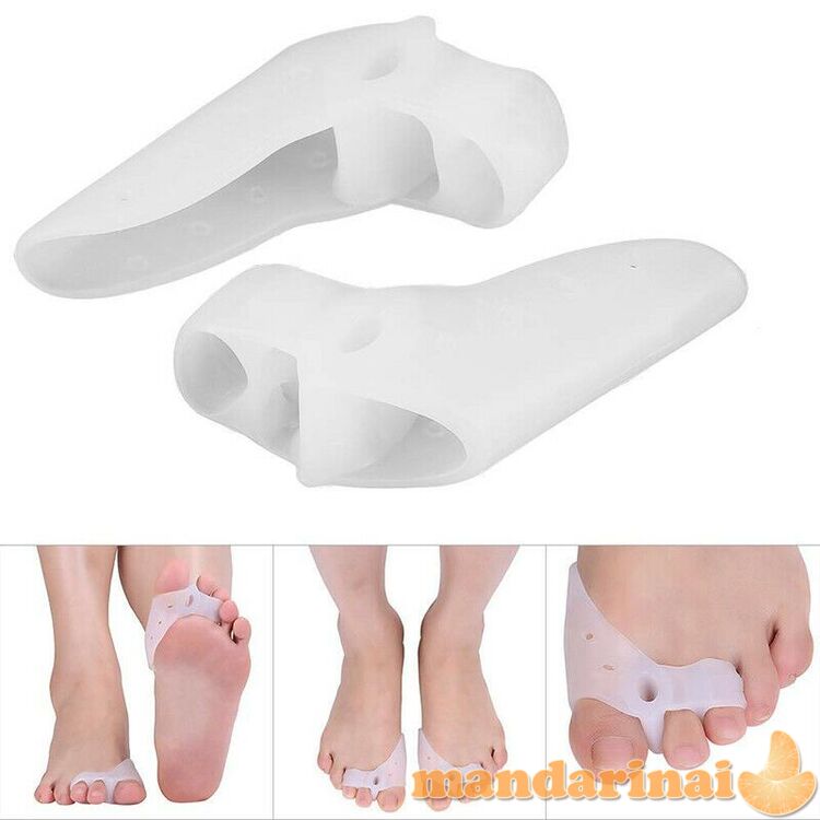 Minkštas silikoninis trijų pirštų tarpupirštis