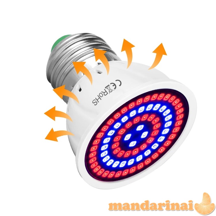 Pilno spektro 18W lempa augalų auginimui