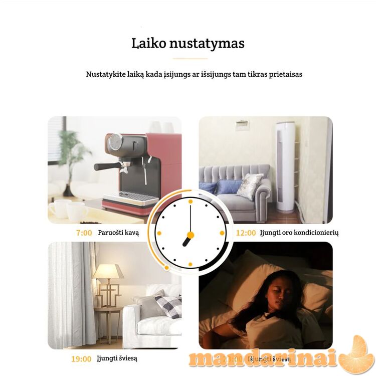 Galingas išmanusis Wifi 20A valdiklis