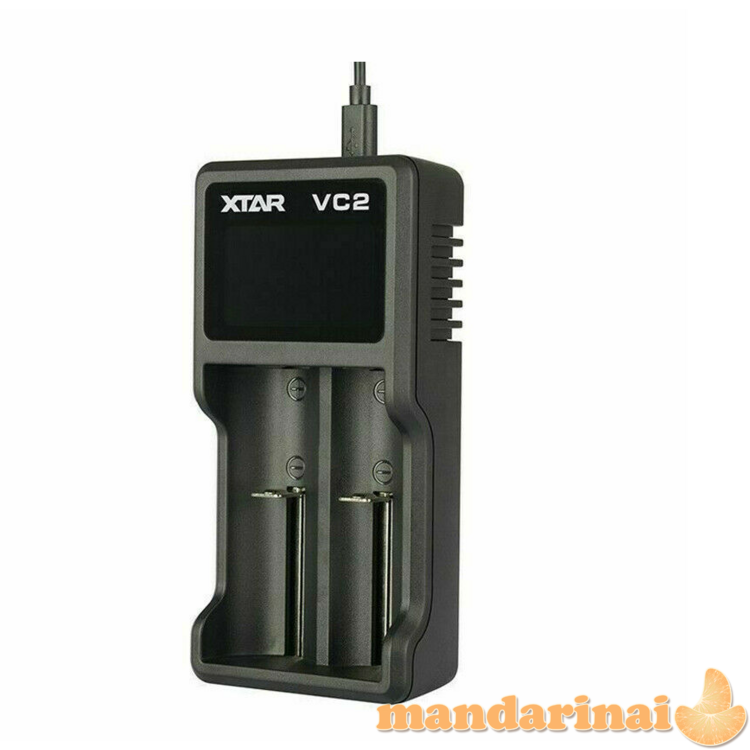 Išmanusis , Li-Ion 2x akumuliatorių įkroviklis be dėžutės