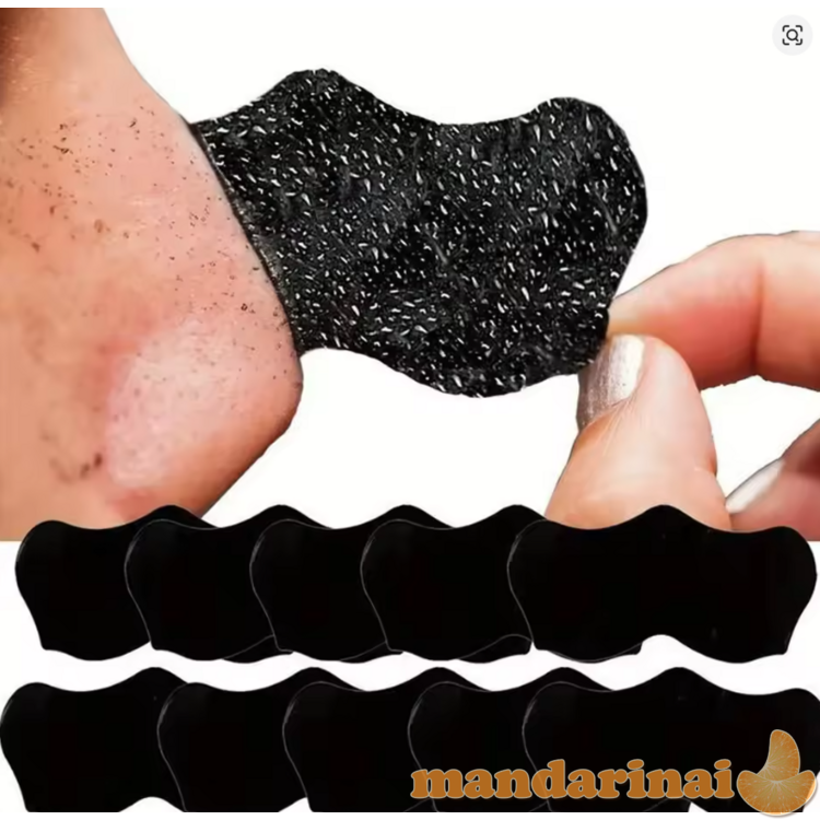 Unisex nosies gilaus valymo juostelės, inkštirų šalinimo kaukė, odos priežiūros juostelės 15 vnt 4