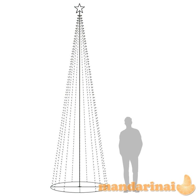 Kalėdų eglutė, 160x500cm, kūgio formos, 752 led lemputės