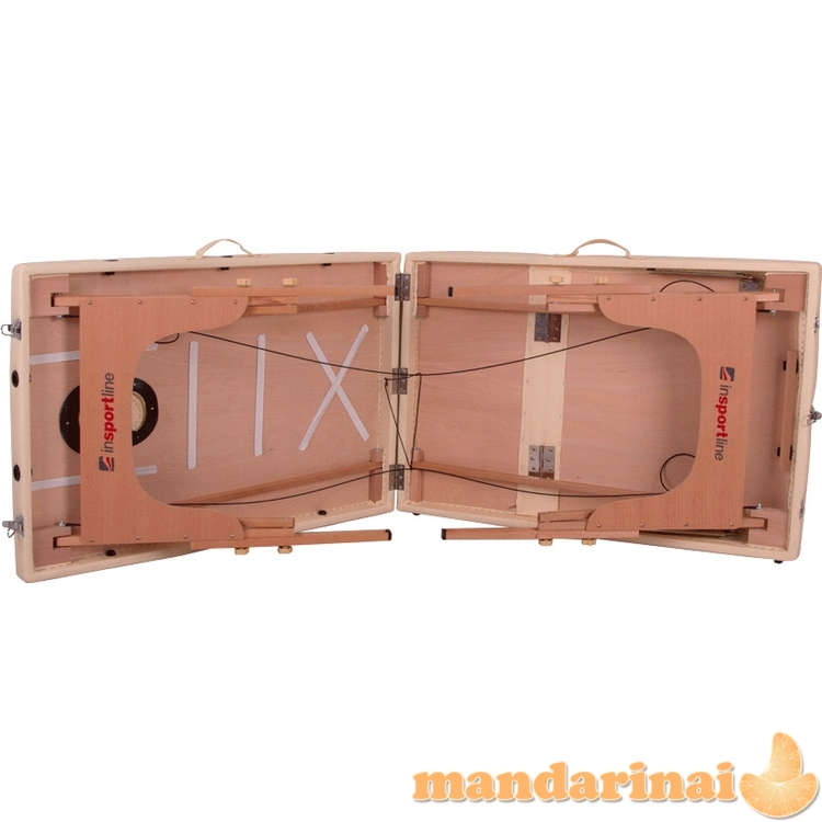 Mobilus medinis masažo stalas 3 dalių inSPORTline Japane 6