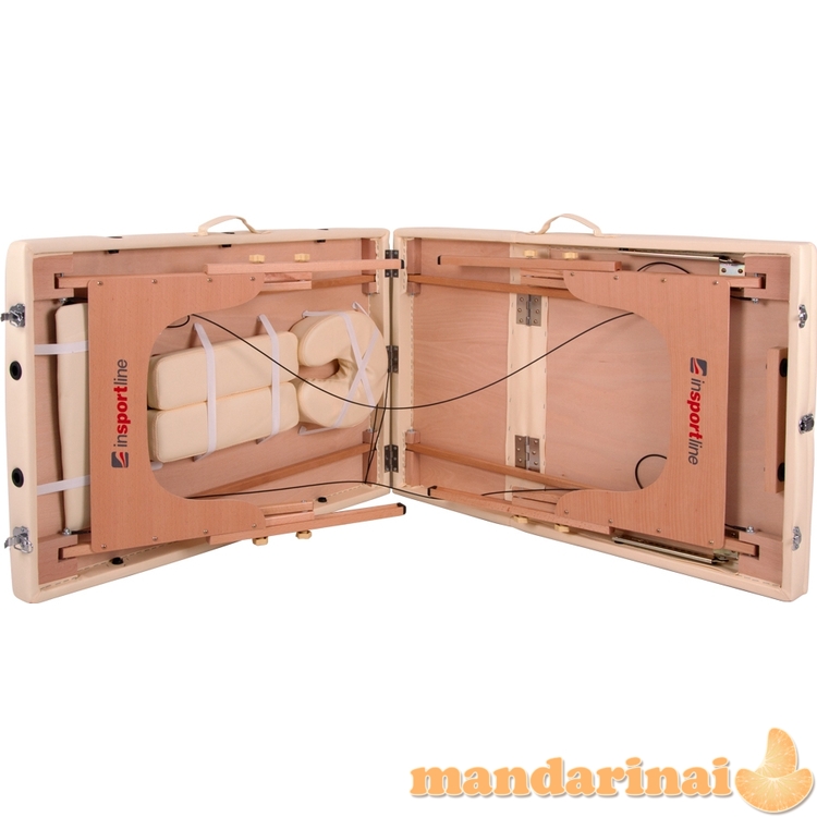 Mobilus medinis masažo stalas 3 dalių inSPORTline Japane 5