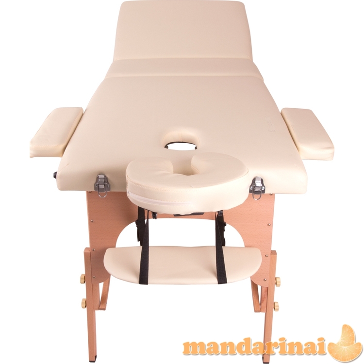 Mobilus medinis masažo stalas 3 dalių inSPORTline Japane 4